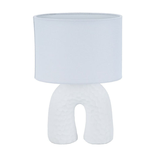 Desk lamp Versa White Ceramic 18 x 28 cm-0