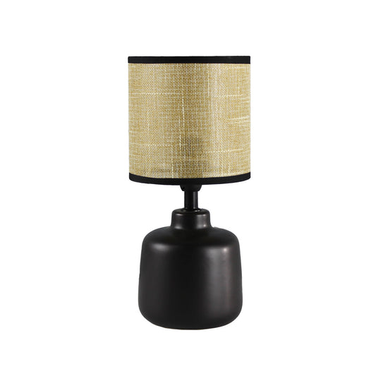 Desk lamp Versa Black Ceramic 18 x 34 x 18 cm-0