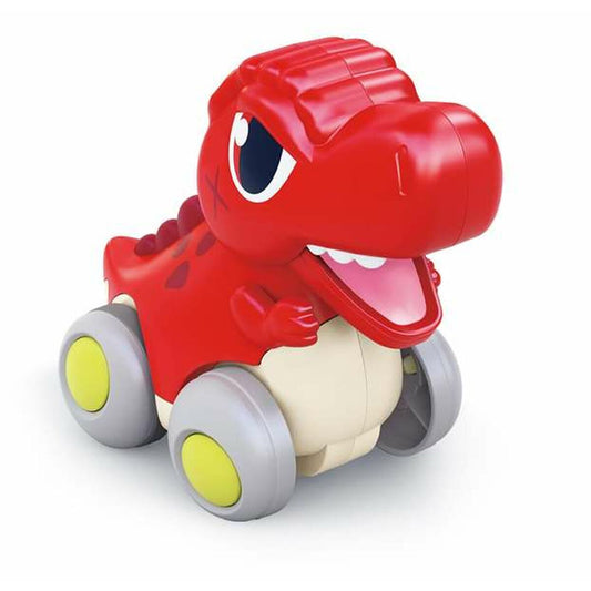 Friction Car 13 x 12 x 13 cm Dinosaur Red-0