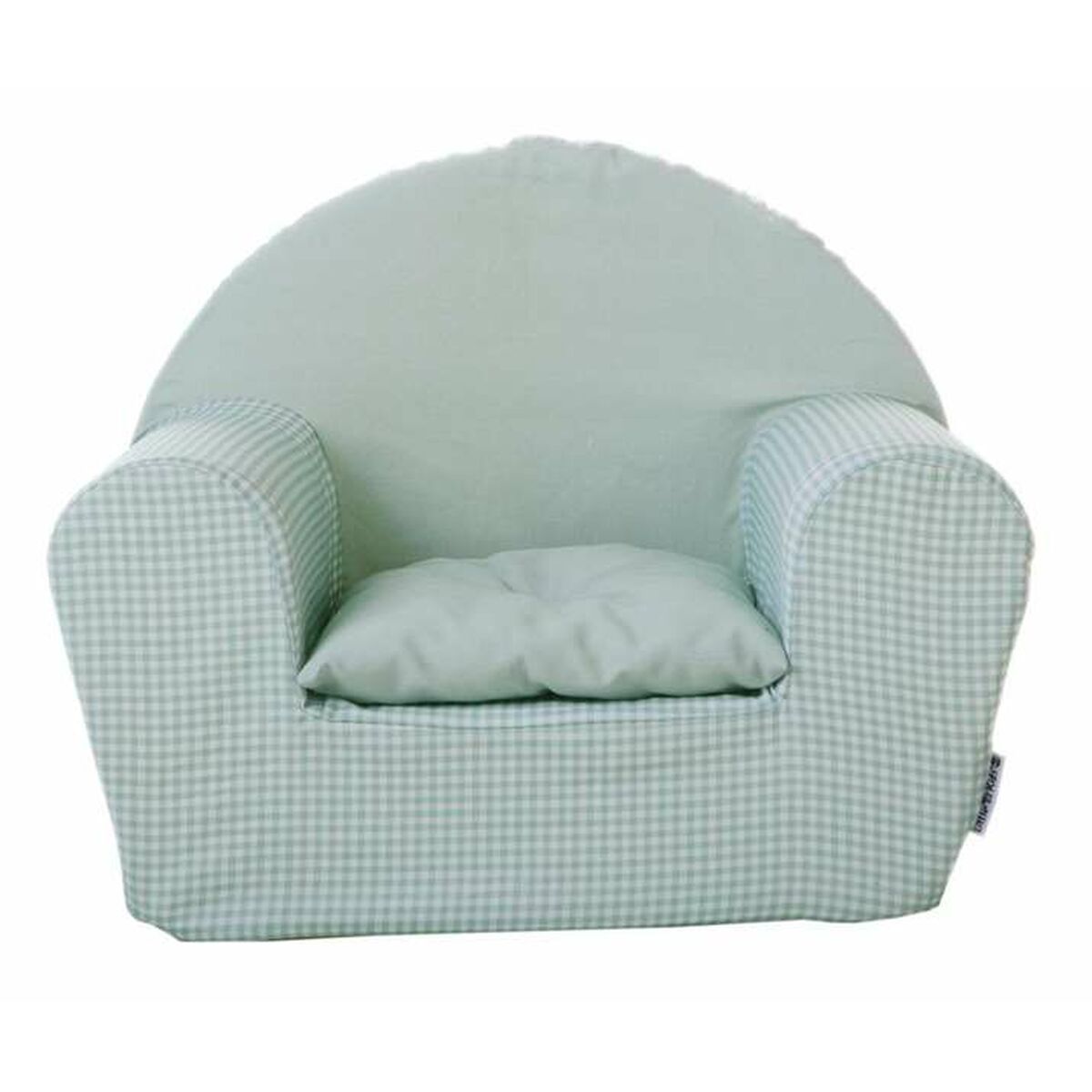 Sofabed Vichy Aquamarine Children's-1
