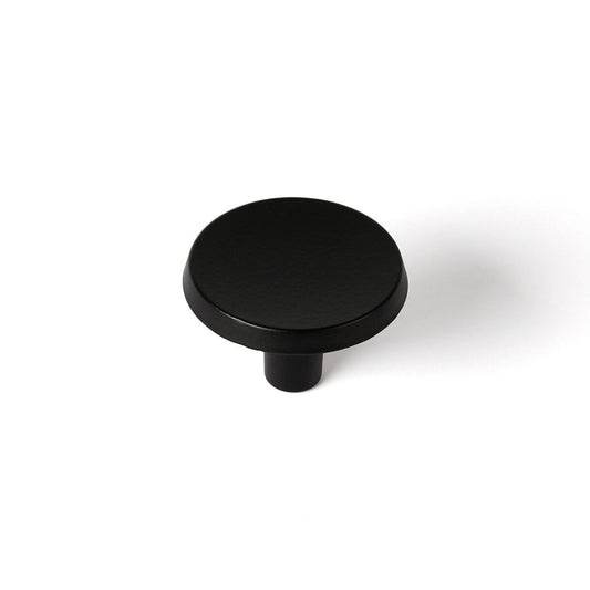 Doorknob Rei 774 Black Metal Ø 35 x 23 mm (2 Units)-0