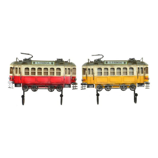 Wall mounted coat hanger DKD Home Decor Lisboa Metal Vintage (31 x 23 x 5 cm) (2 pcs)-0