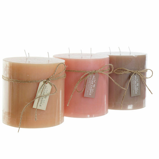 Candle DKD Home Decor (3 pcs) (12 x 12 x 12 cm)-1