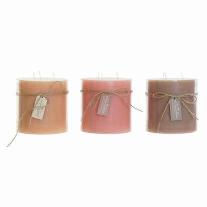 Candle DKD Home Decor (3 pcs) (12 x 12 x 12 cm)-0