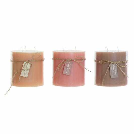 Candle DKD Home Decor (3 pcs) (12 x 12 x 12 cm)-0