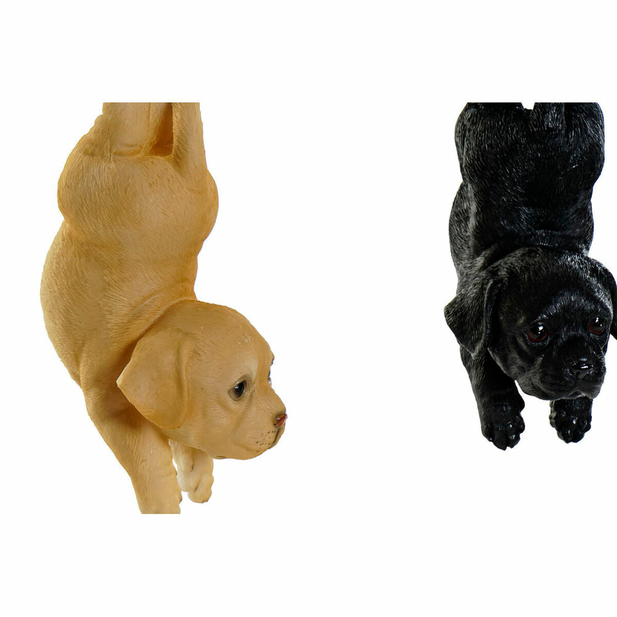 Decorative Figure DKD Home Decor Resin Dog (9 x 10.5 x 20 cm) (3 pcs)-2