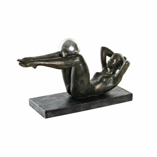 Decorative Figure DKD Home Decor Copper Resin (29.5 x 13.5 x 17 cm)-0