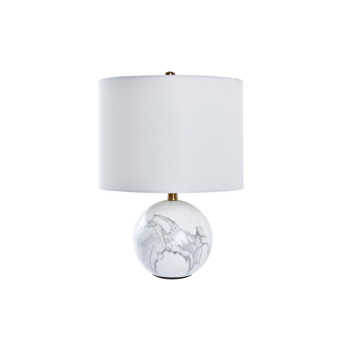 Desk lamp DKD Home Decor White Golden Metal 50 W 220 V 36 x 36 x 52 cm-0