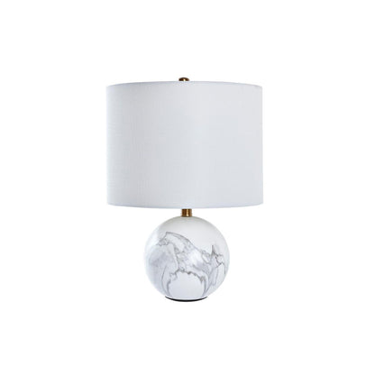 Desk lamp DKD Home Decor White Golden Metal 50 W 220 V 36 x 36 x 52 cm-0