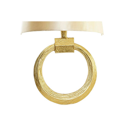 Wall Lamp DKD Home Decor Golden Polyester Aluminium 220 V 50 W Modern (36 x 16 x 60 cm)-1