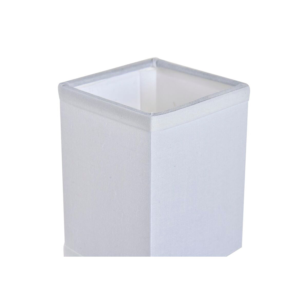 Wall Lamp DKD Home Decor Silver Metal Polyester White 220 V 40 W (12 x 10 x 22 cm)-4