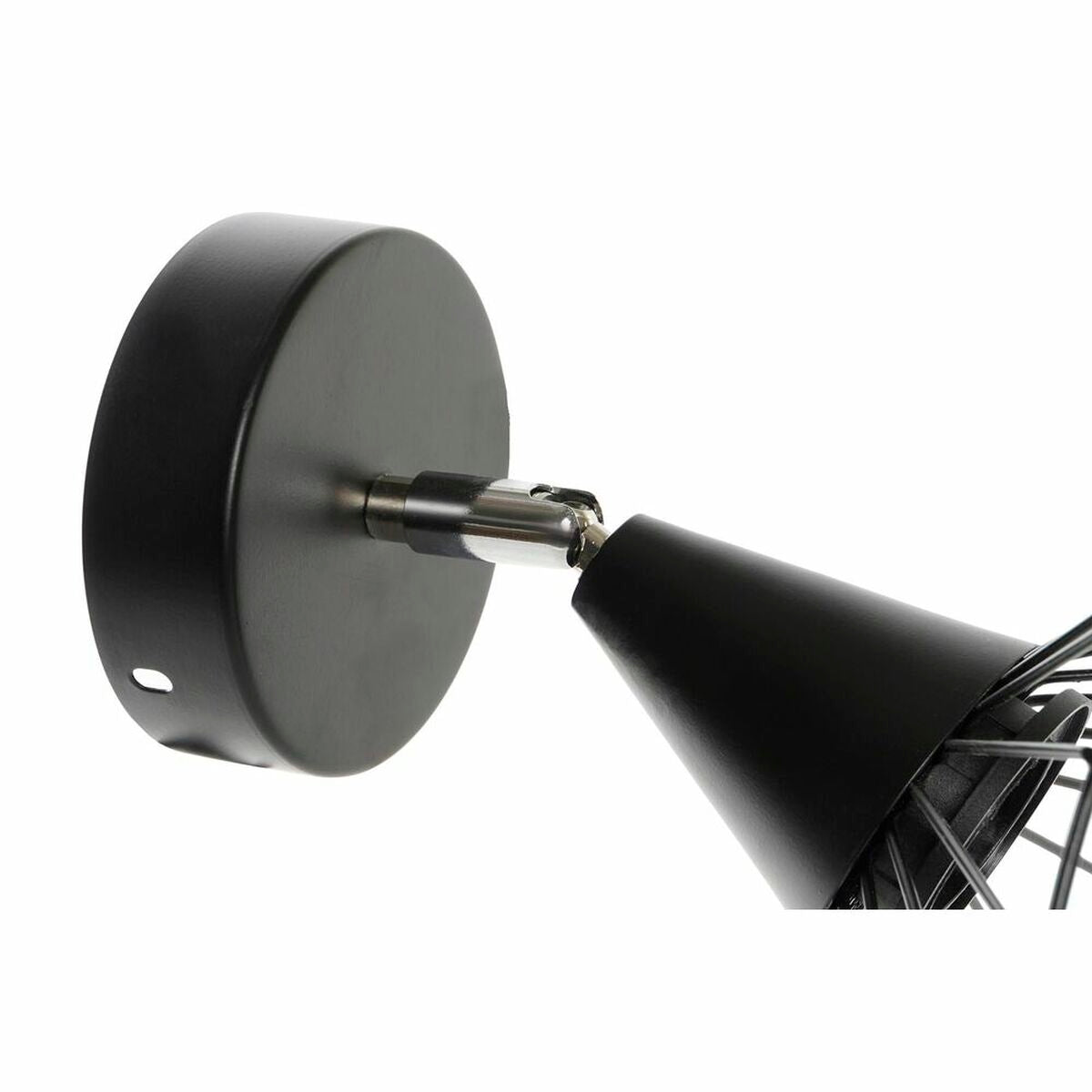 Wall Lamp DKD Home Decor Black Metal 50 W 220 V Urban 21 x 22 x 22 cm-1