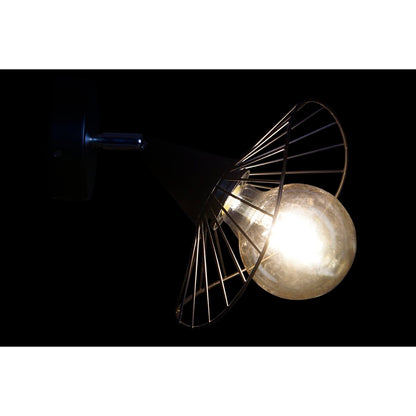 Wall Lamp DKD Home Decor Black Metal 50 W 220 V Urban 21 x 22 x 22 cm-2