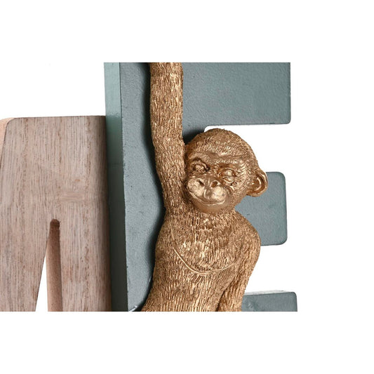 Wall Decoration DKD Home Decor Yellow Green Tropical 42 x 5 x 22 cm-1