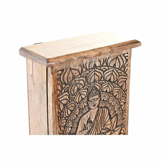 Key cupboard DKD Home Decor Brown Dark brown 18 x 7,5 x 28 cm-1
