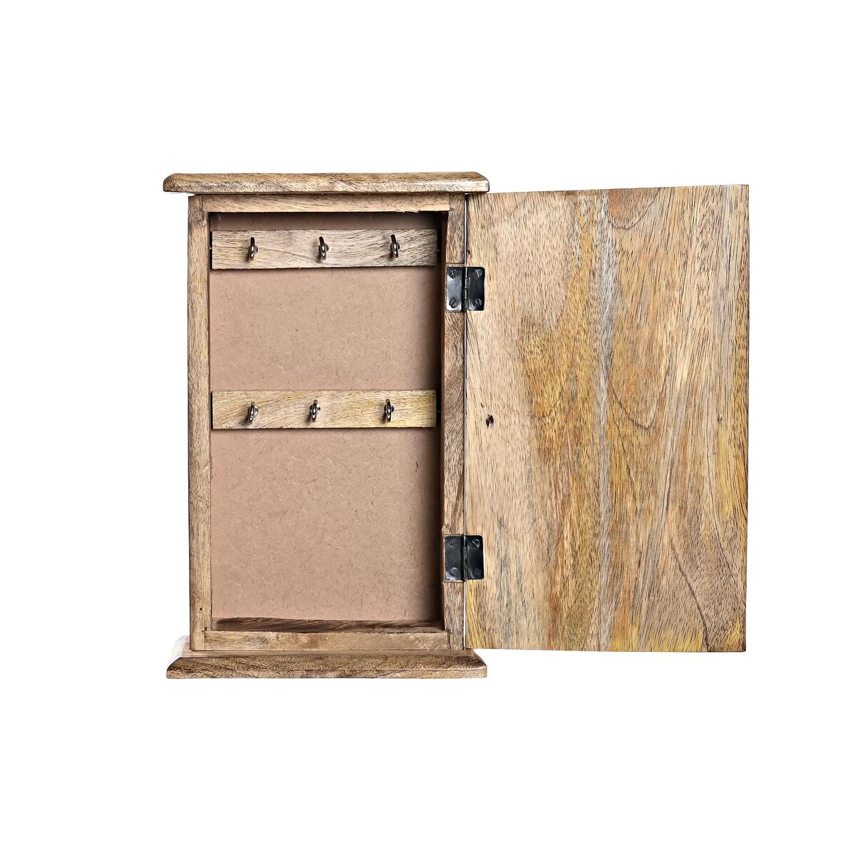 Key cupboard DKD Home Decor Brown Dark brown 18 x 7,5 x 28 cm-2