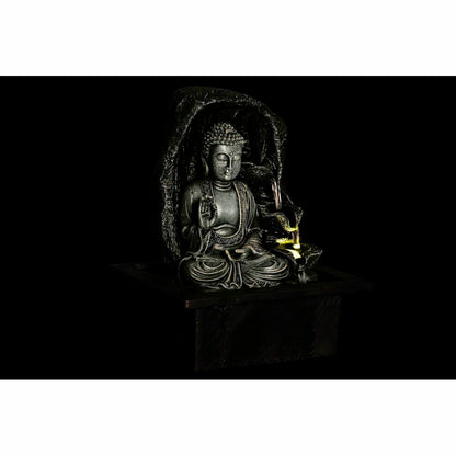 Garden fountain DKD Home Decor 21 x 17,5 x 25 cm Buddha Resin Oriental (2 Units)-3