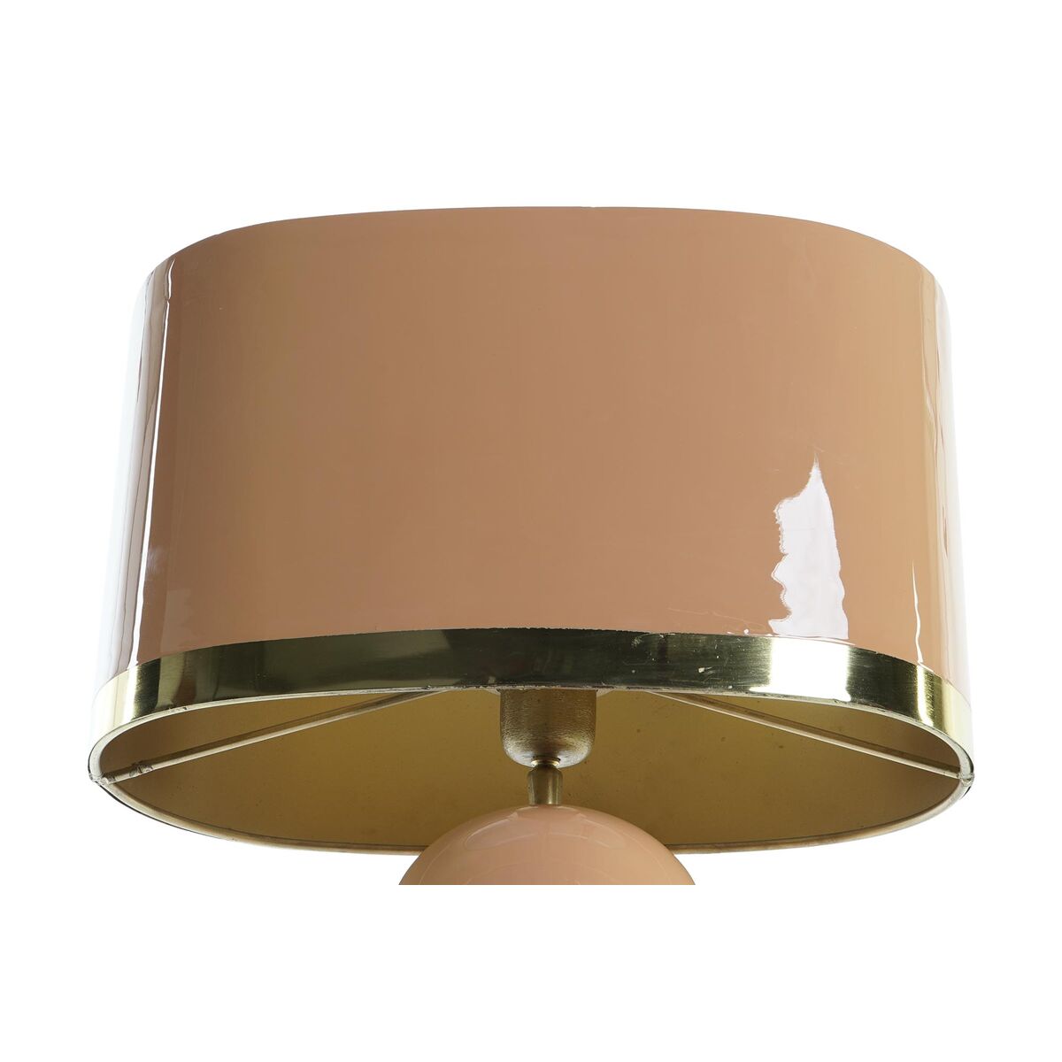 Desk lamp DKD Home Decor Pink Golden Metal Iron 50 W (37 x 21 x 52 cm)-1