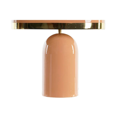 Desk lamp DKD Home Decor Pink Golden Metal Iron 50 W (37 x 21 x 52 cm)-3