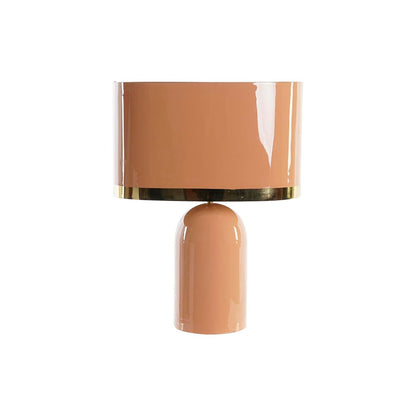 Desk lamp DKD Home Decor Pink Golden Metal Iron 50 W (37 x 21 x 52 cm)-0