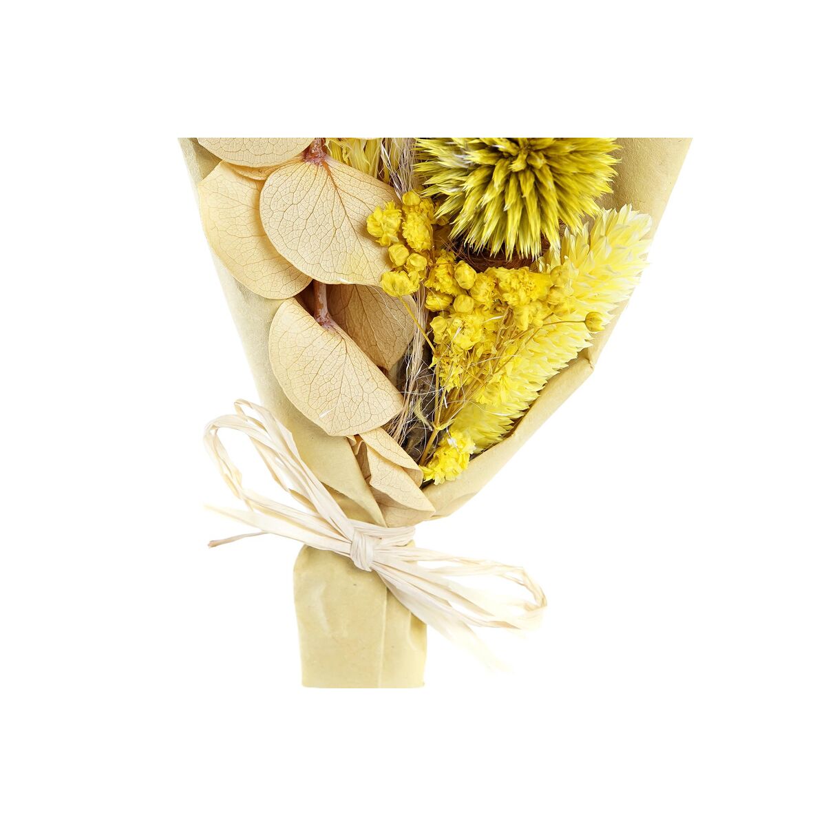 Bunch DKD Home Decor Beige Yellow Dried flower (10 x 5 x 18 cm) (2 Units)-2