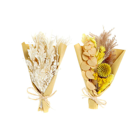 Bunch DKD Home Decor Beige Yellow Dried flower (10 x 5 x 18 cm) (2 Units)-0