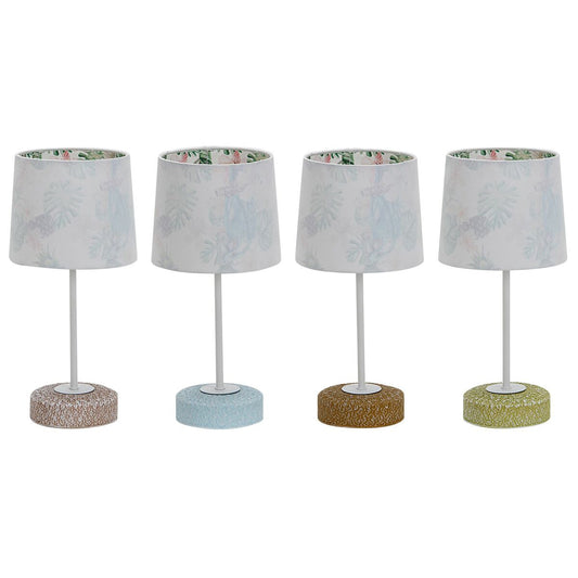 Desk lamp DKD Home Decor Ceramic 16 x 16 x 33 cm Multicolour 220 V 25 W 4 Pieces-0