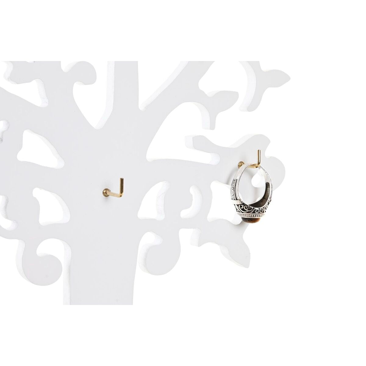 Jewelry box DKD Home Decor White MDF Wood (24 x 12 x 36 cm)-1