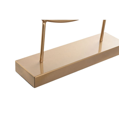 Decorative Figure DKD Home Decor Mirror Golden Metal Mediterranean (53 x 9 x 67 cm)-2