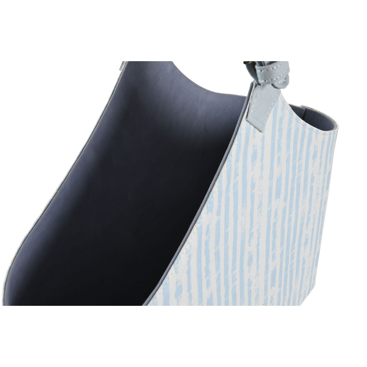 Magazine rack DKD Home Decor 49 x 17 x 45 cm Blue White Mediterranean-2