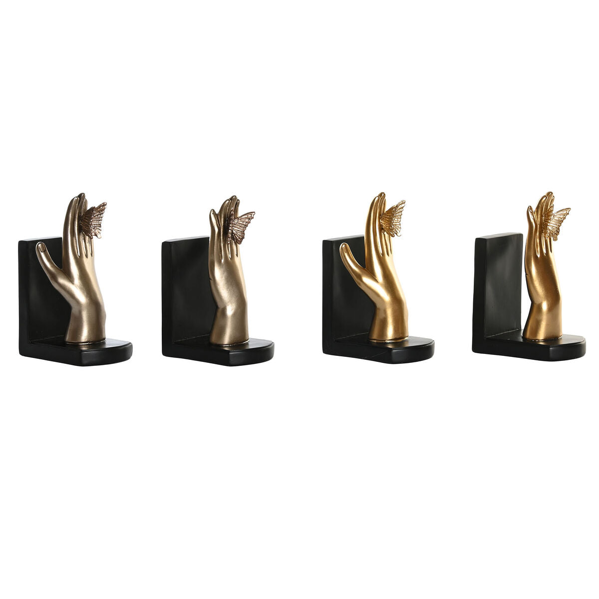 Bookend DKD Home Decor 22 x 8,5 x 17 cm Resin (2 Units)-1