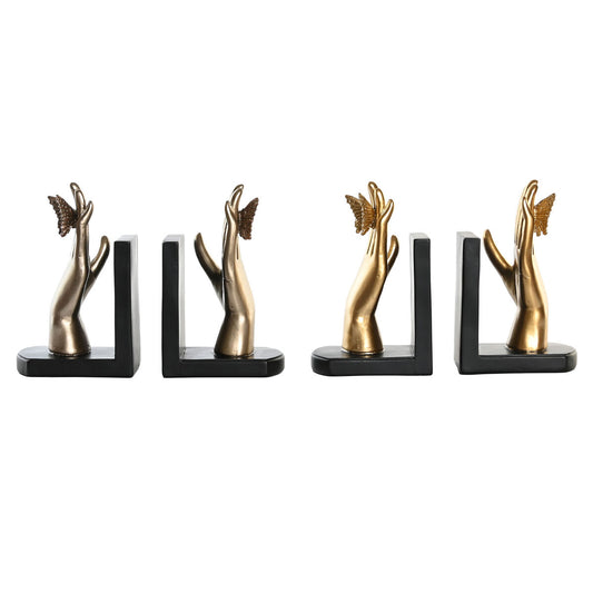 Bookend DKD Home Decor 22 x 8,5 x 17 cm Resin (2 Units)-0