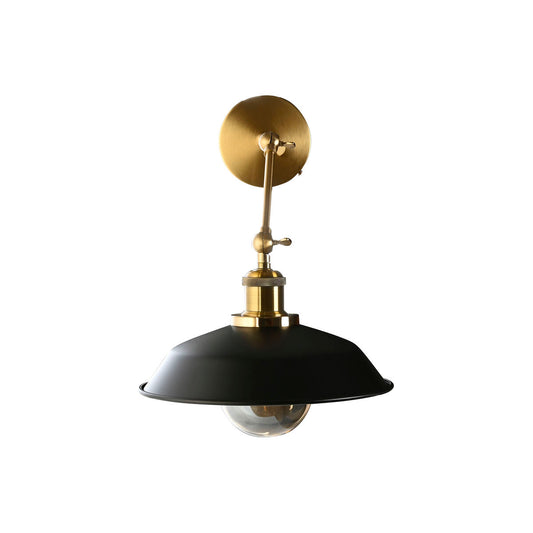Wall Lamp DKD Home Decor Black Golden Metal 50 W Vintage 220 V 26 x 53 x 23 cm-1
