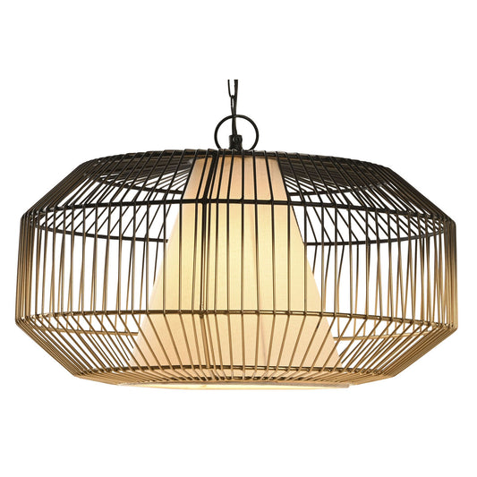 Ceiling Light DKD Home Decor 42 x 42 x 23 cm Black Golden Iron 50 W-1
