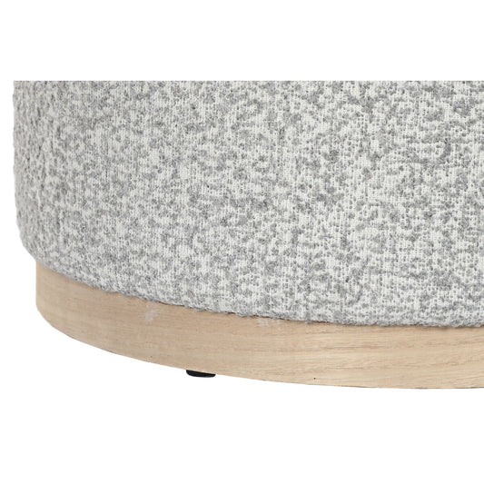 Bench DKD Home Decor 48 x 48 x 31 cm Light grey-1