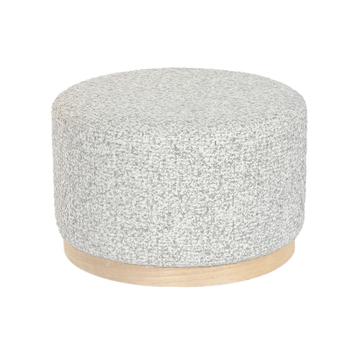 Bench DKD Home Decor 48 x 48 x 31 cm Light grey-0