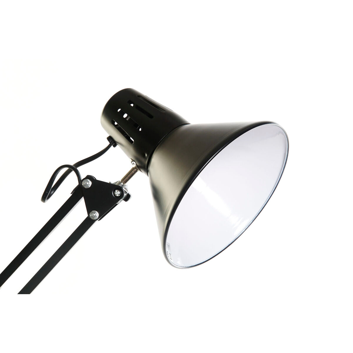 Desk lamp DKD Home Decor 22 x 39 x 69 cm Black Metal 220 V 50 W-1