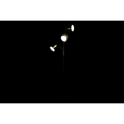 Floor Lamp DKD Home Decor 35 x 25 x 167 cm Crystal Metal White 220 V 50 W-2