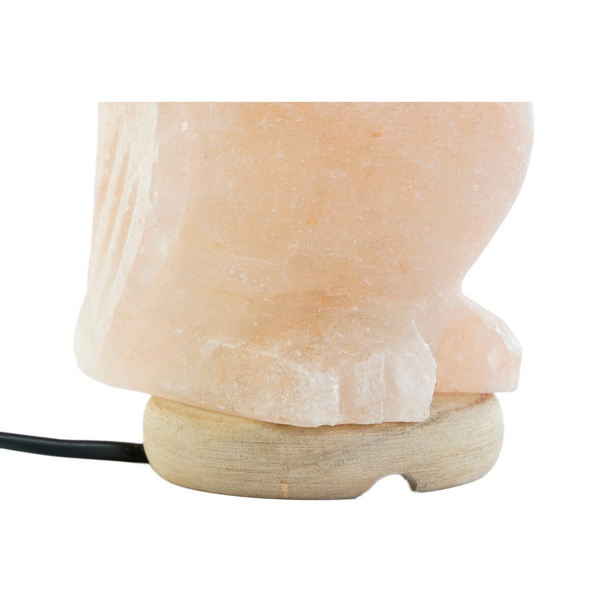 Desk lamp DKD Home Decor Pink Salt Acacia 15 W 220 V 14 x 14 x 18 cm-3