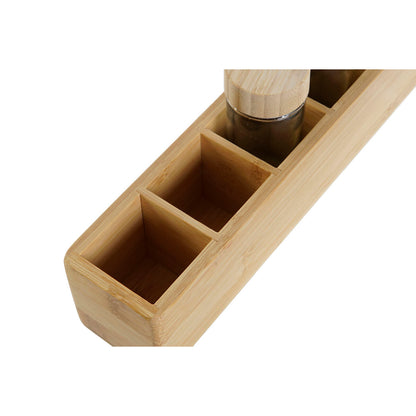 Bamboo Spice Rack DKD Home Decor 32,5 x 6,5 x 6,5 cm-2