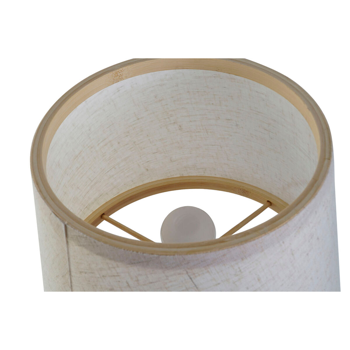 Desk lamp DKD Home Decor Brown Natural Bamboo 50 W 220 V 26 x 26 x 45 cm-4