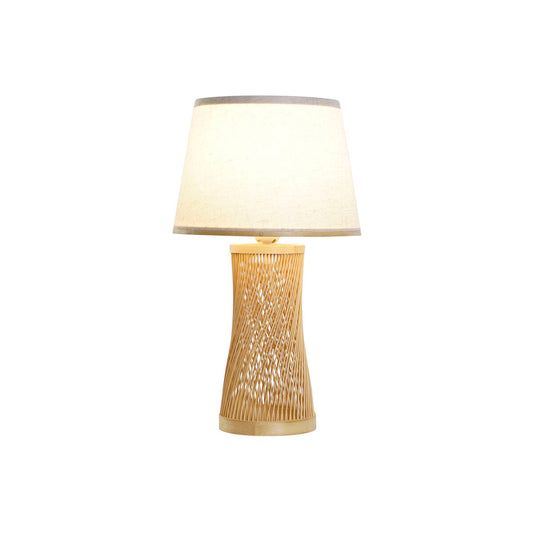 Desk lamp DKD Home Decor Brown Natural Bamboo 50 W 220 V 26 x 26 x 45 cm-1