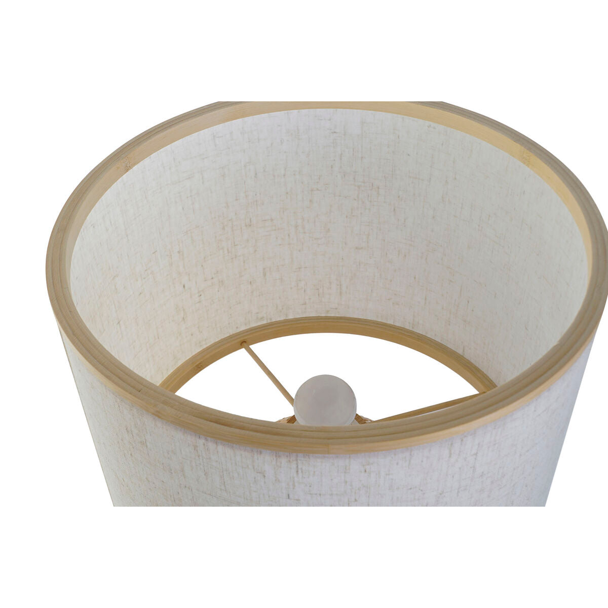 Desk lamp DKD Home Decor Brown Natural Bamboo 50 W 220 V 32 x 32 x 49 cm-4
