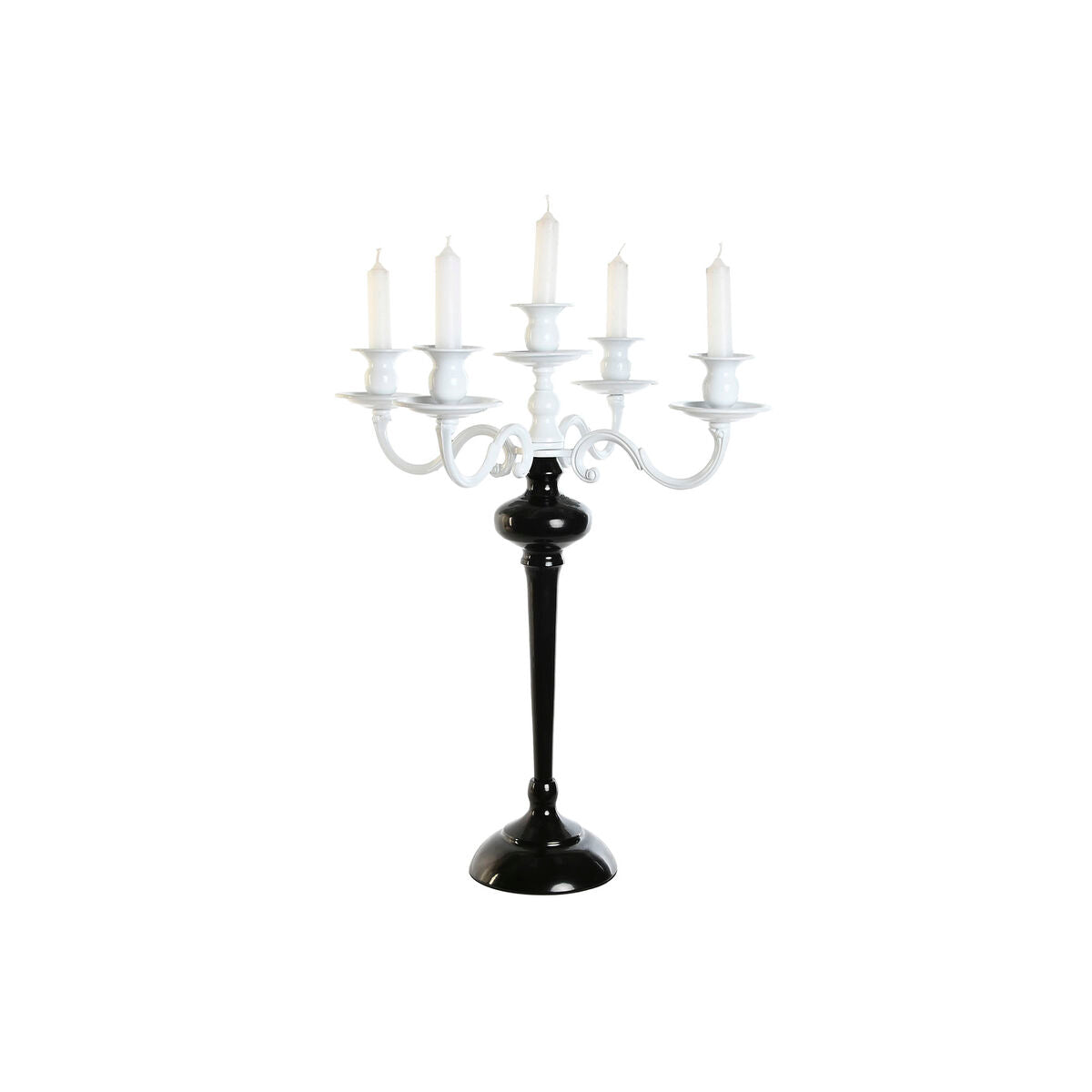 Candle Holder Home ESPRIT Bicoloured Metal Modern 45 x 45 x 51 cm-1