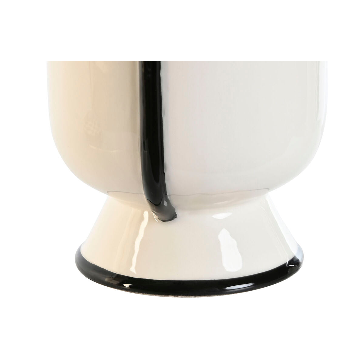 Vase Home ESPRIT Bicoloured Ceramic Modern 21 x 13 x 18 cm-1