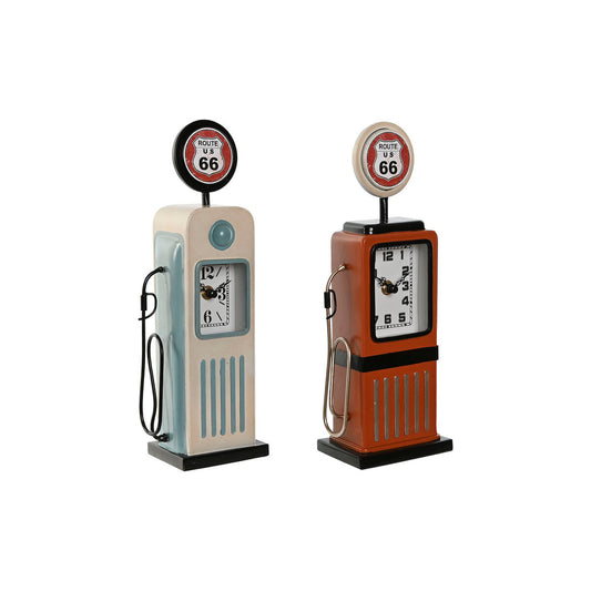 Table clock Home ESPRIT Multicolour Metal Vintage-0