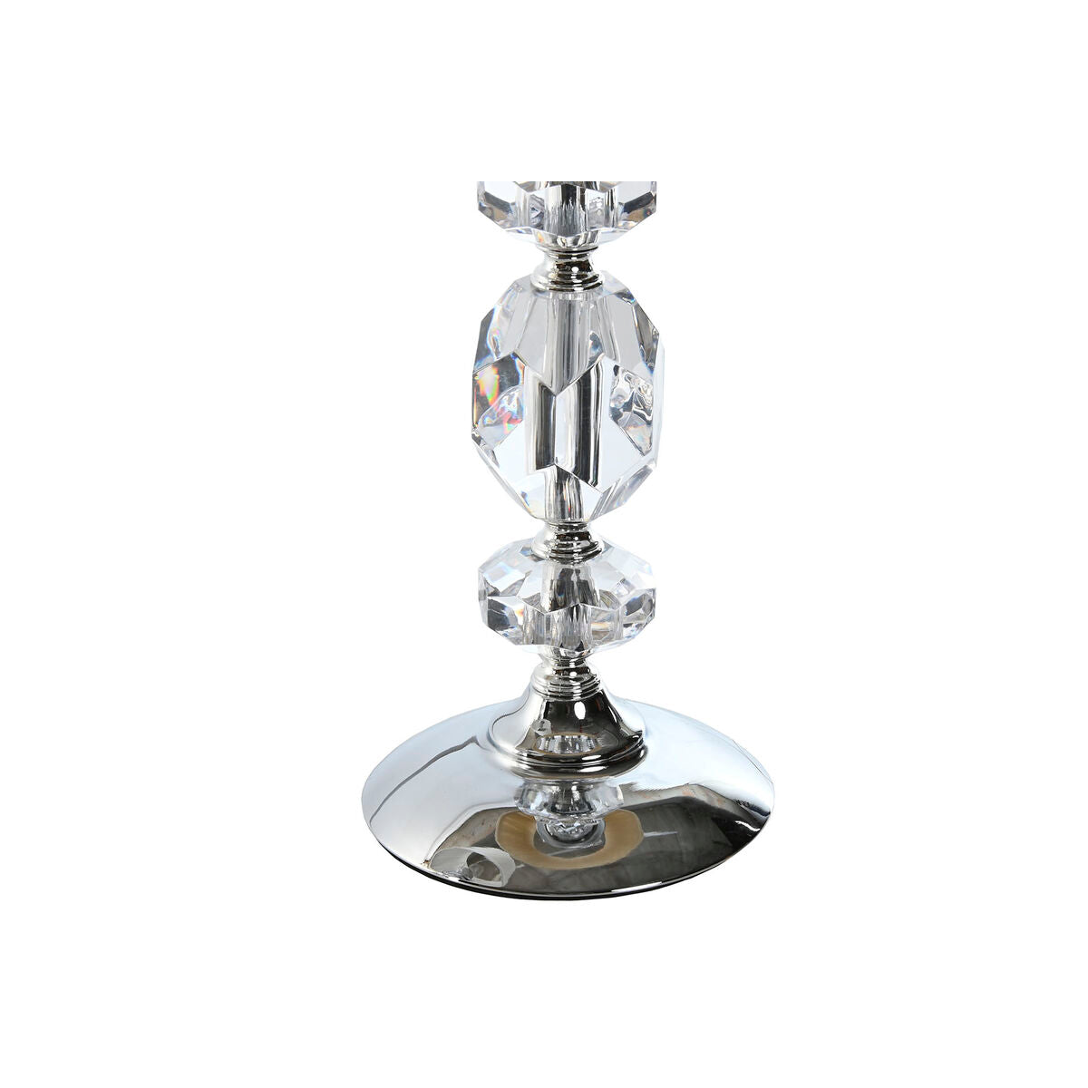 Desk lamp Home ESPRIT White Beige Metal 25 W 220 V 22 x 22 x 45 cm (2 Units)-3