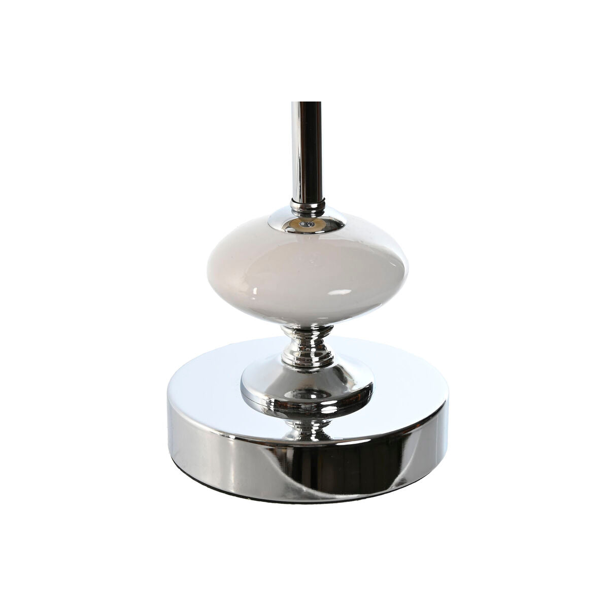 Desk lamp Home ESPRIT White Beige Metal Porcelain 25 W 220 V 20 x 20 x 44 cm (2 Units)-3