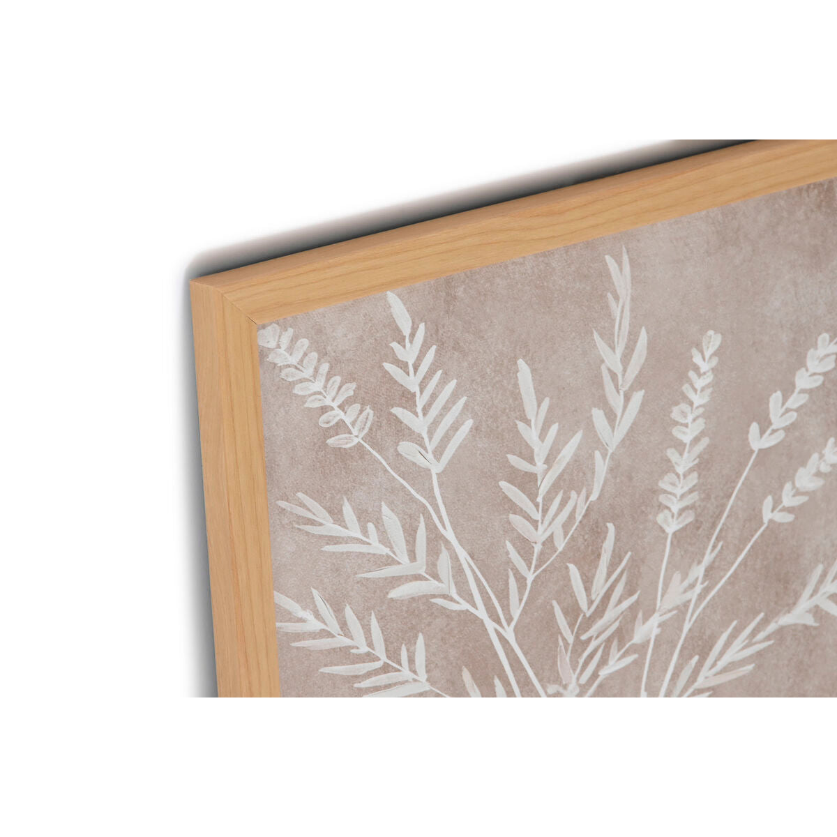 Canvas Home ESPRIT Canvas MDF Wood 30 x 2 x 30 cm-3