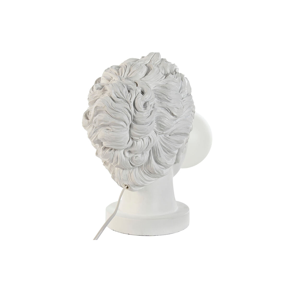 Desk lamp Home ESPRIT White Resin Plastic 220 V 20 x 36 x 31 cm-3